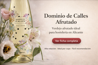Dominio de Calles Afrutado Verdejo – vino blanco para hostelería en Alicante Dominio de Calles Afrutado Verdejo – vino blanco para hostelería en Alicante